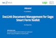 DocLink Document Management for Sage: Smart Form Toolkit