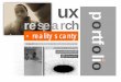 Reality Canty: UX Research Portfolio [October 13, 2016]