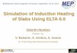 Simulation of Induction Heating of Slabs Using ELTA 6.0 - Presentation