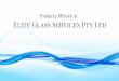 Products Offered at Elite Glass Services Pty Ltd