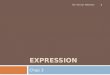 expression in cpp