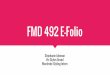 FMD 492 E Final Evaluation