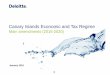 Canary Islands Hub tax system by Deloitte