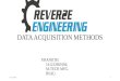 data acquisition methods in reverse engineering