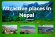 Attractive places in nepal