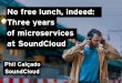 No Free Lunch, Indeed: Three Years of Microservices at SoundCloud - Phil Calcado