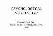 1 introduction to psychological statistics