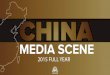2015 full year China media scene