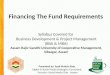 Financing the Fund Requirements (India)