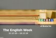 English Week 2016