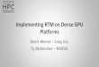 Implementing RTM on Dense GPU Platforms