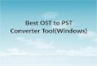 OST to PST Converter Tool for Windows