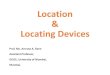 Location and locating devices used in jigs and fixtures