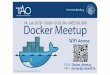 Introduction to Docker, Meetup at University of Bamberg by Hypriot