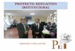 El Proyecto Educativo Institucional en la Escuela  ccesa007