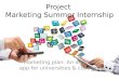 Marketing plan: Sked- A Mobile app