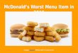 McDonald's Worst Menu Item in 2015