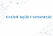 Scaled agile framework,
