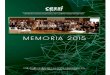 CESSI: Memoria 2014-2015