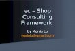 台灣電子商務開店 經營實戰顧問手法分享 EC shop consulting framework