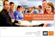 AE Foyer - Value Driven Transformation