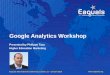 Philippe Taza: Google Analytics workshop
