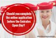 Emirates Airlines online application
