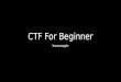 Ctf For Beginner