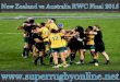 RWC Final New Zealand vs Australia Twickenham } 2015