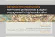 Beyond the Institution: Networked Professionals & Digital Engagement in Higher Education