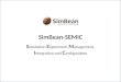 SimBean-SEMIC (Simulation Experiment Management, Integration and Configuration)