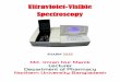 Visible and Ultraviolet Spectroscopy MANIK