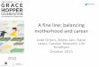 A Fine Line: Balancing Motherhood and Career from the Grace Hopper Conference 2015