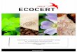 Ecocert India Pvt. Ltd. Brochure