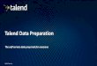 Talend Data Preparation Overview