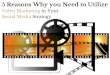 Reasons Why You Need Video Marketing in Your Social Media Strategy