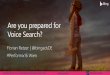 PERFORMIX.Wien 2016 – Are you prepared for Voice Search – Florian Retzer (Microsoft)