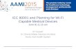 IEC 80001 and Planning for Wi-Fi Capable Medical Devices