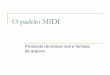O padrão MIDI: protocolo de tempo-real e formato de arquivo