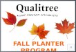Fall planter program