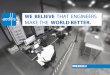Aedilis - we believe that engineers make the world better