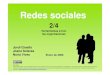 Redes sociales (Herramientas 2.0 - 2/4)