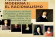 El Racionalismo, René Descartes y otros. Filosofía moderna 1