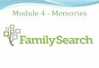 4 Family Search Memories