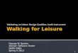 MGIS Capstone Walking for Leisure 2013