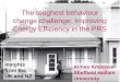 The toughest behaviour change challenge in energy efficiency