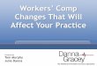Danna-Gracey Workers' Com Changes That Will Affect Your Healthcare Practice