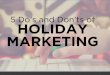 Holiday Marketing: 5 Do’s and Don’ts for Decking the Halls