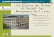 Strategies for Improving the Quality and Safety of Chronic Pain Management in Primary Care
