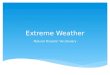 ESL: Extreme Weather